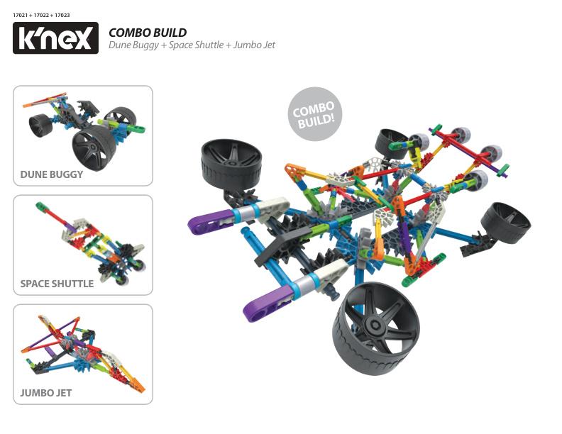 Combo Build 17023 K'NEX manual