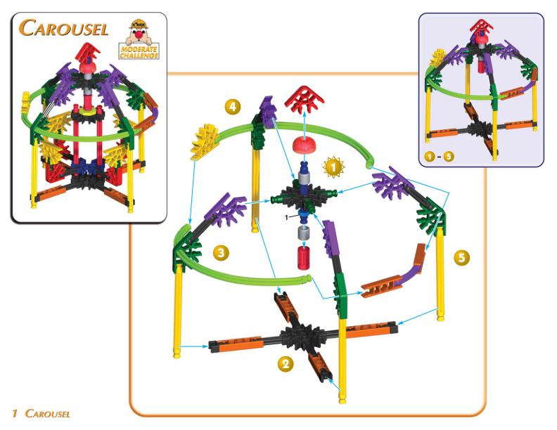 20 Model Magnet 12015 K'NEX manual
