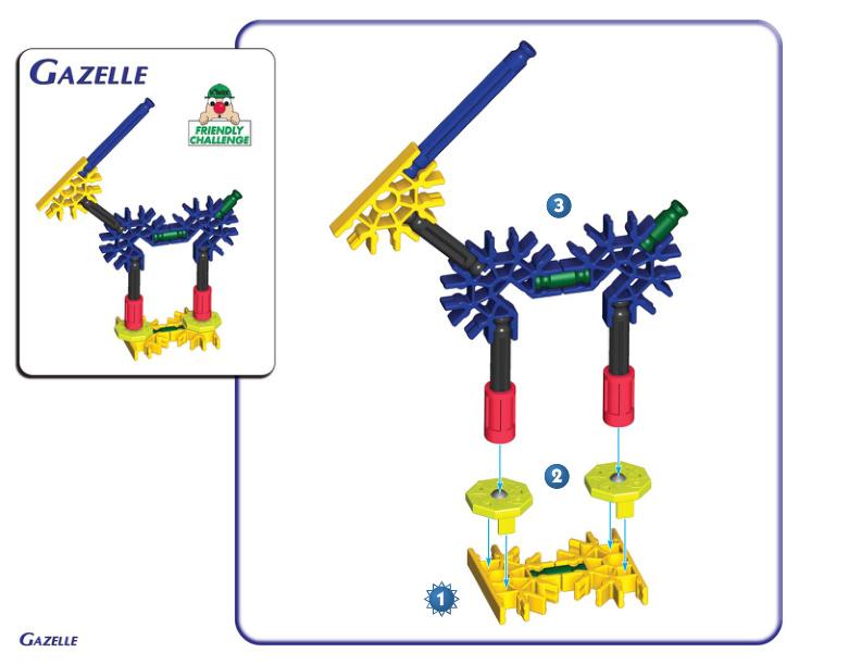 14 Model Magnet 11302 K'NEX manual