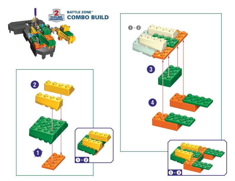 61061 61062 BattleZone K'NEX manual
