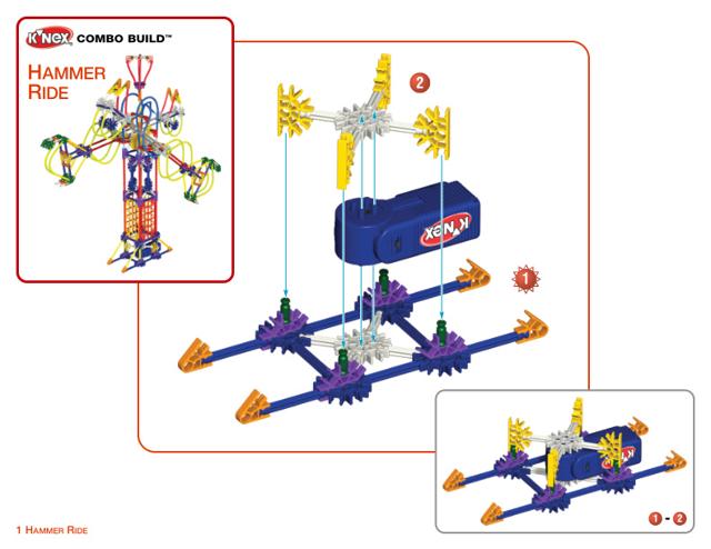 15115 12056 Hammer Ride K'NEX manual