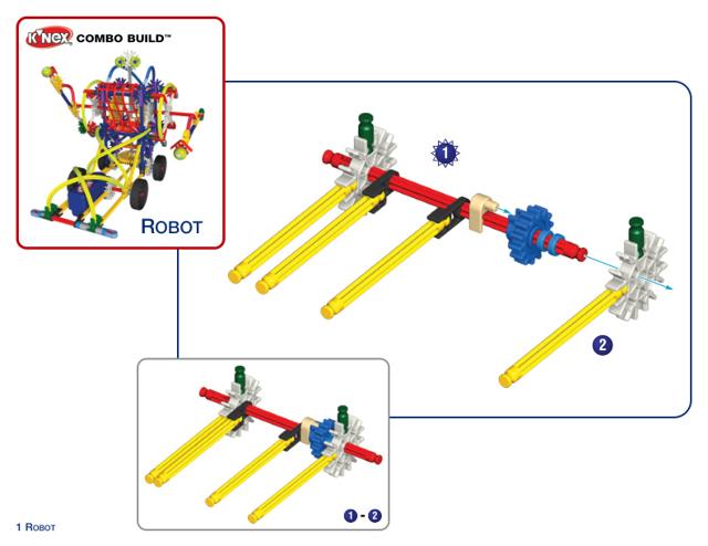 15115 12056 Super Robot K'NEX manual