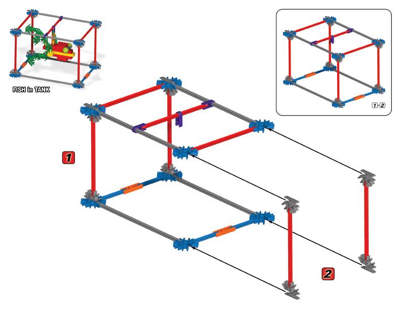 12056 61005 Fish Tank K'NEX manual