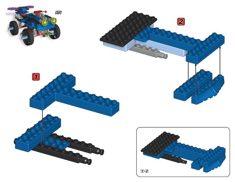 12056 61003 ATV K'NEX manual
