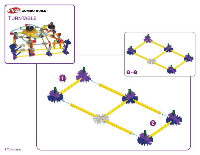 12056 13065 Turntable K'NEX manual
