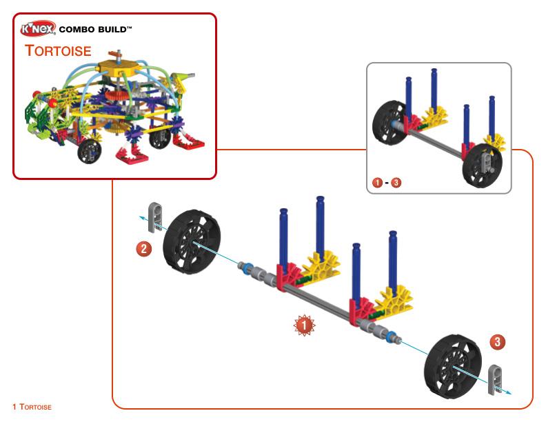 12056 13065 Tortoise K'NEX manual