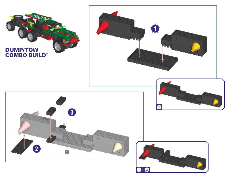 11907 11908 Dump Tow K'NEX manual