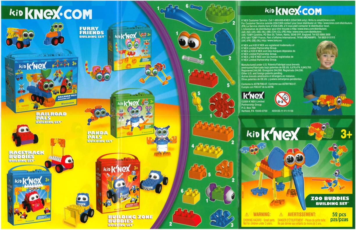ZooBuddies 85330 K'NEX manual