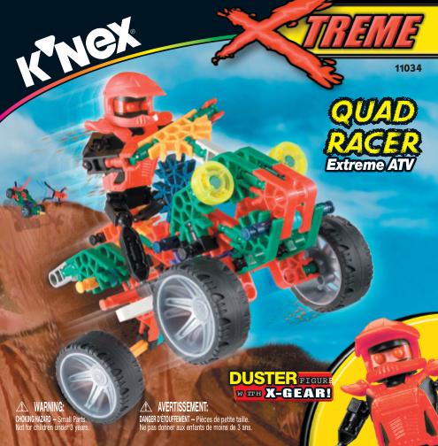 Xtreme Quad Racer 11034 K'NEX manual