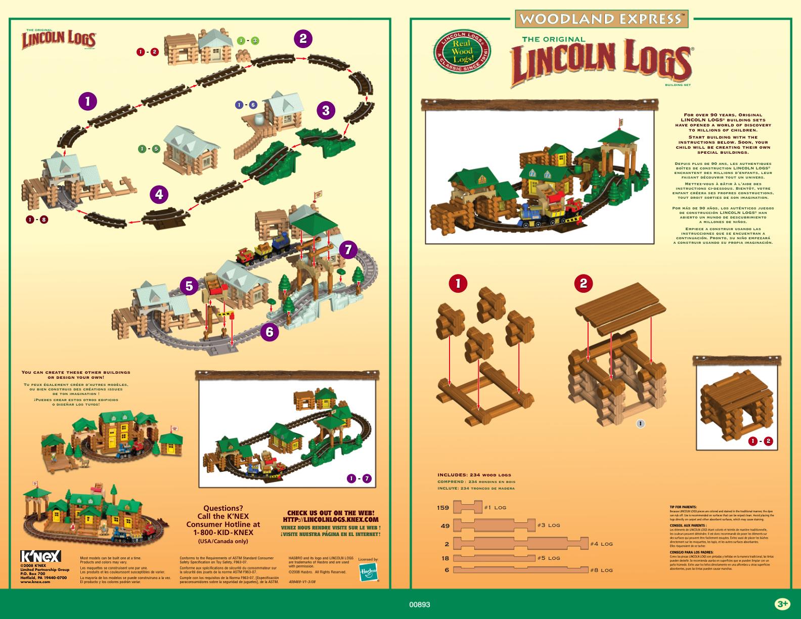 Woodland Express 00893 K'NEX manual