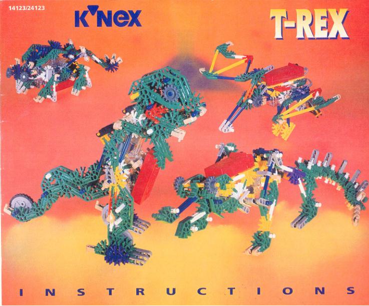 T Rex 14123 K'NEX manual