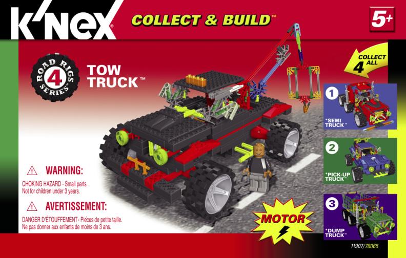 Tow Truck 11907 K'NEX manual