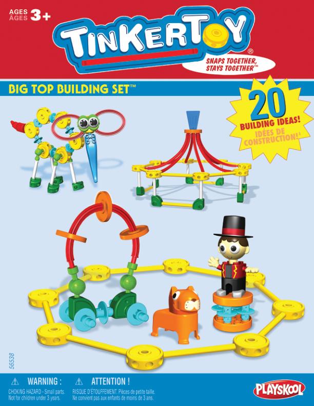 TinkerToy Big Top 56538 K'NEX manual