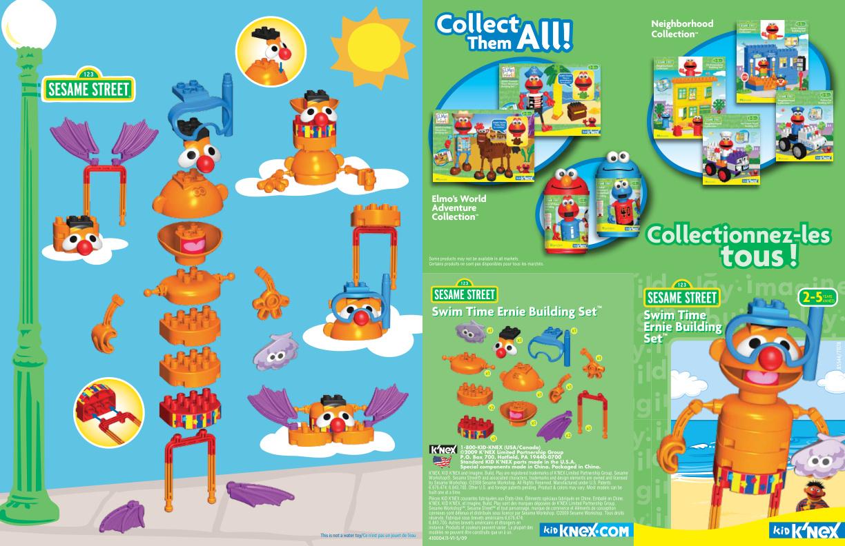 Swim Time Ernie 85544 K'NEX manual