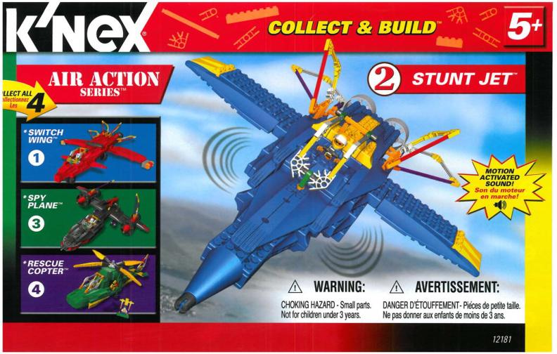 Stunt Jet 2 12181 K'NEX manual