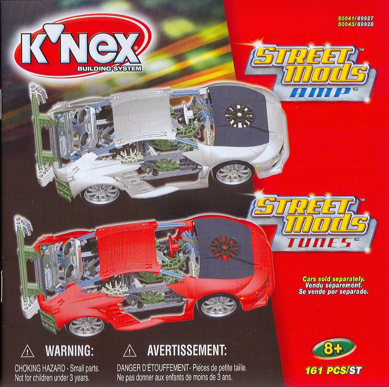 Street Mods Amp 50041 K'NEX manual