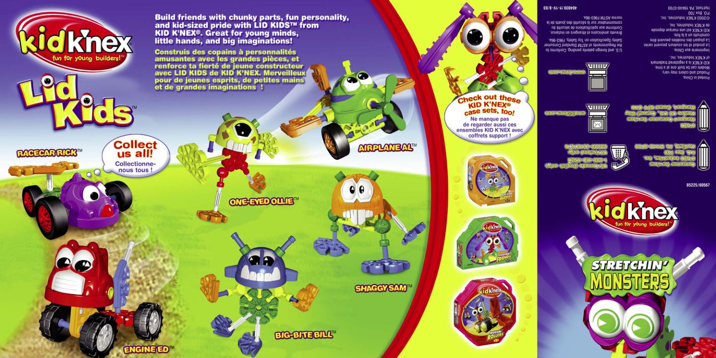 StrechinMonsters 85225 K'NEX manual