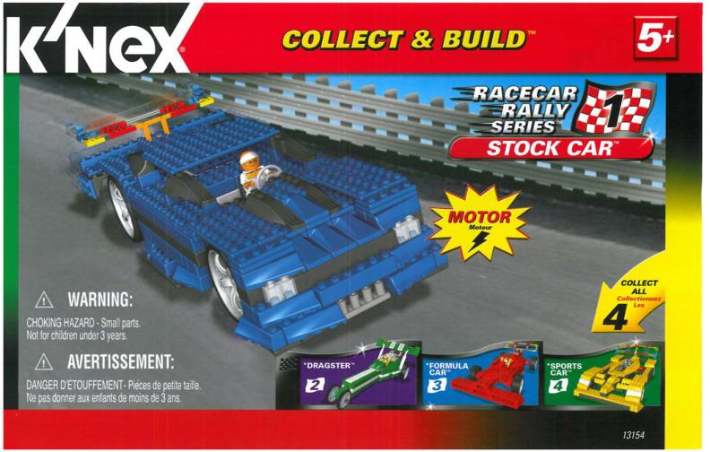 Stock Car 1 13154 K'NEX manual