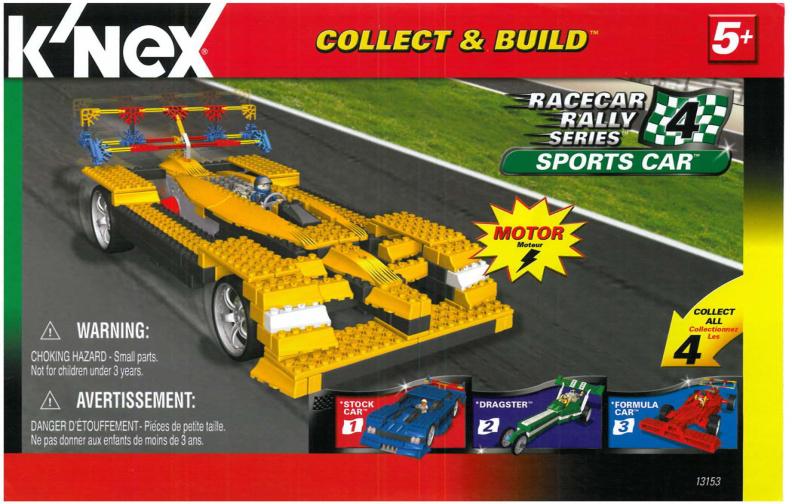 Sports Car 4 13153 K'NEX manual