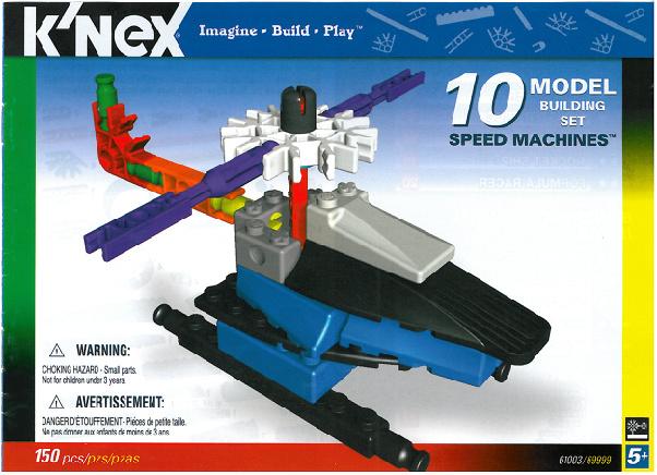 Speed Machines 61003 K'NEX manual