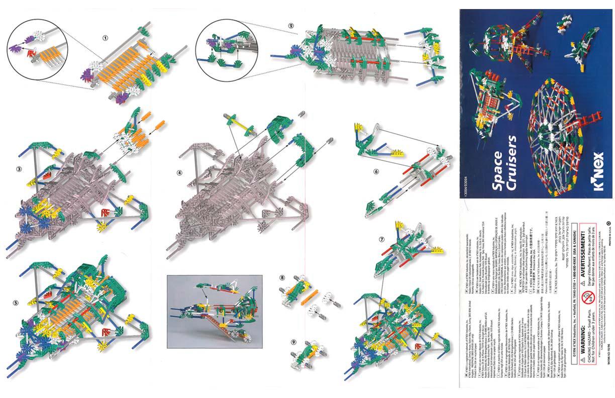 Space Cruisers 13024 K'NEX manual