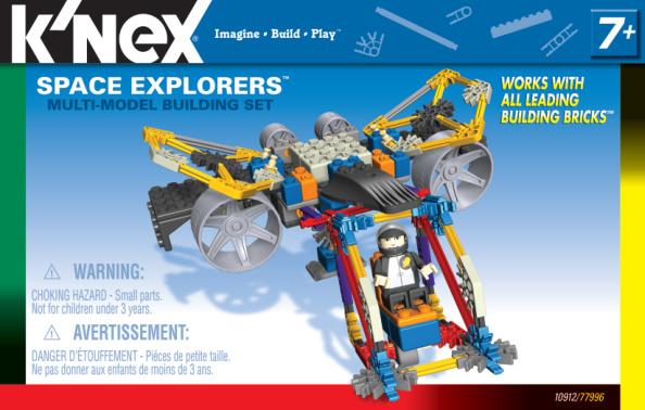 Space Explorers 10912 K'NEX manual