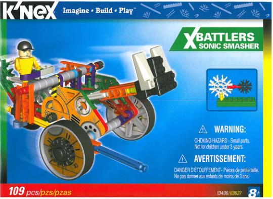 Sonic Smasher 10406 K'NEX manual