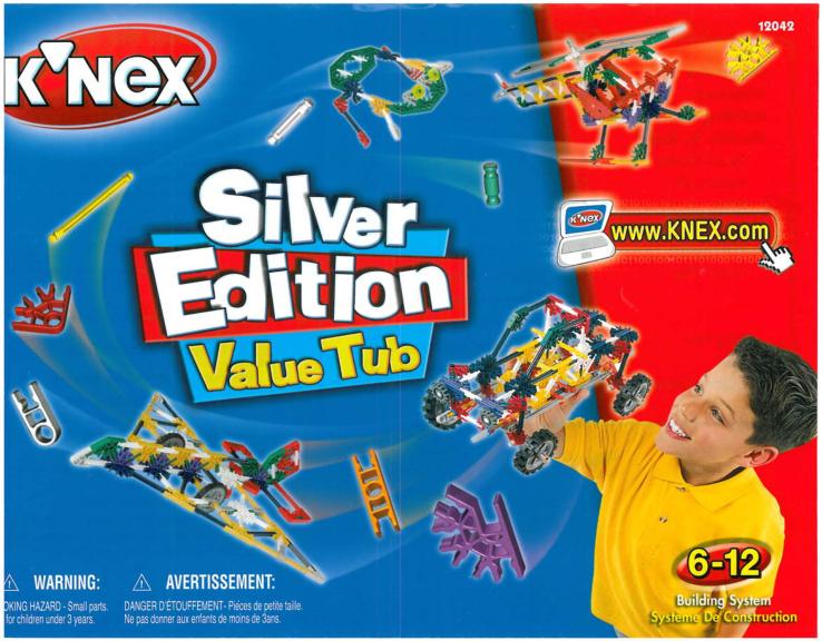 Silver Edition 12042 K'NEX manual