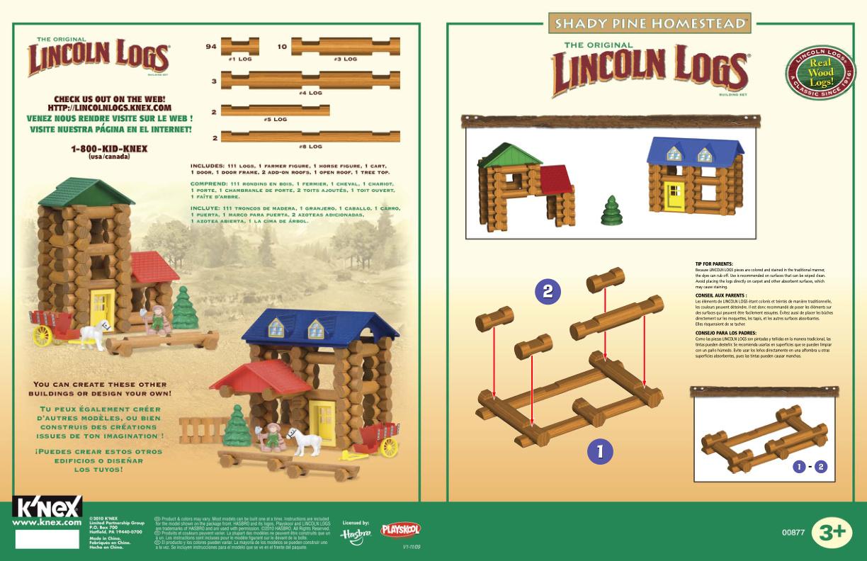 Shady Pine 00877 K'NEX manual