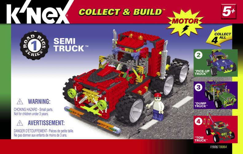 Semi Truck 11906 K'NEX manual