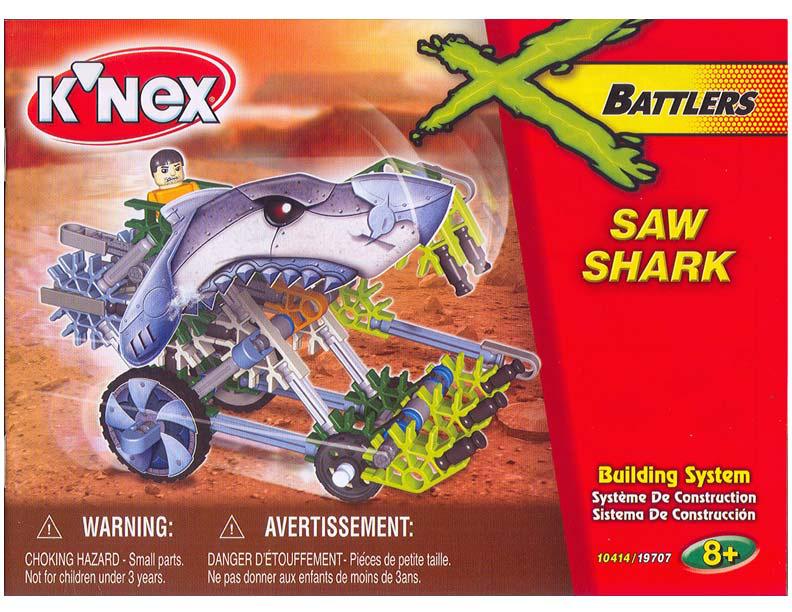 Saw Shark 10414 K'NEX manual