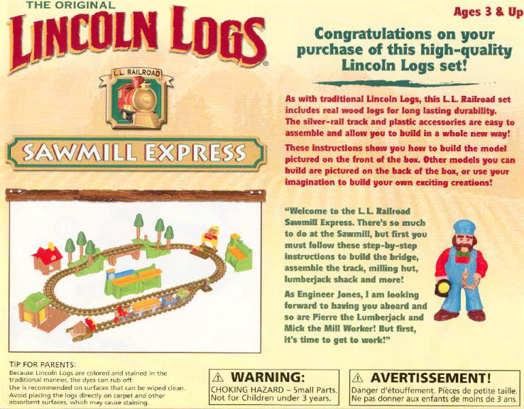 Sawmill Express 00930 K'NEX manual