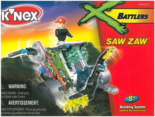 Saw Zaw 10418 K'NEX manual