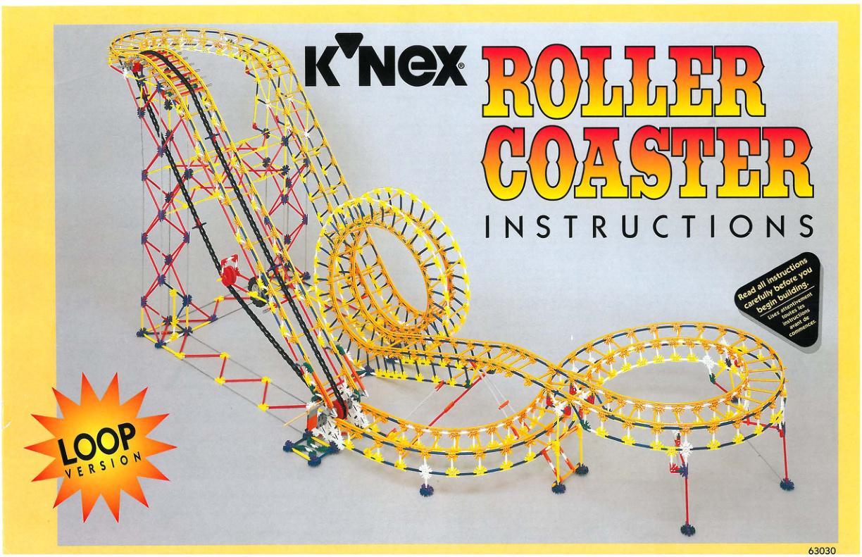 Roller Coaster 63030 K'NEX manual