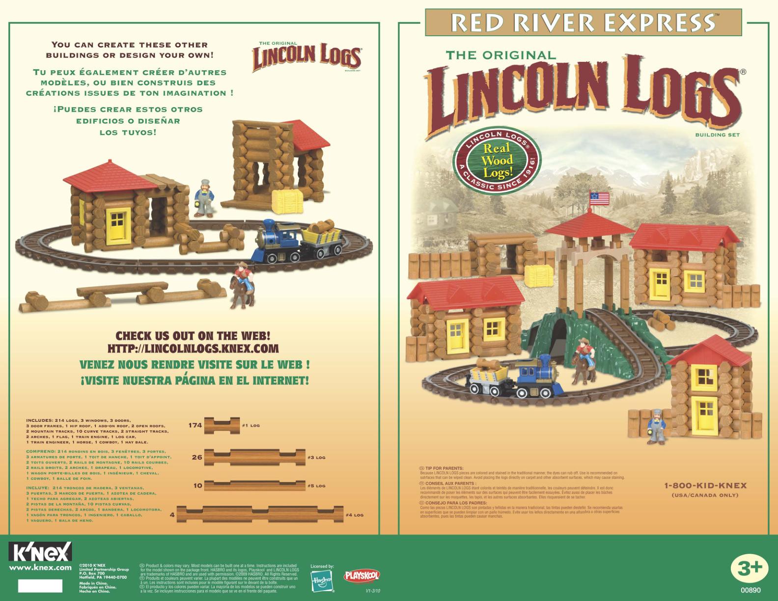 Red River Express 00890 K'NEX manual