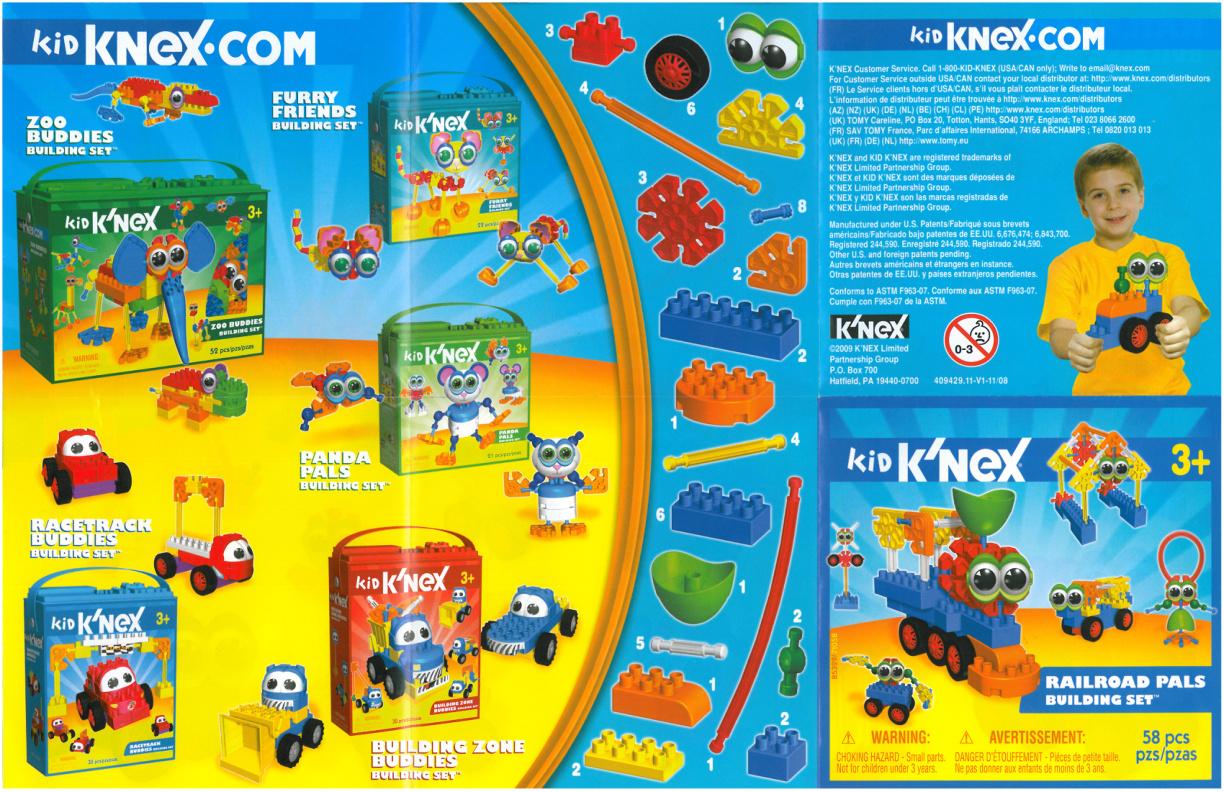 RailroadPals 85329 K'NEX manual