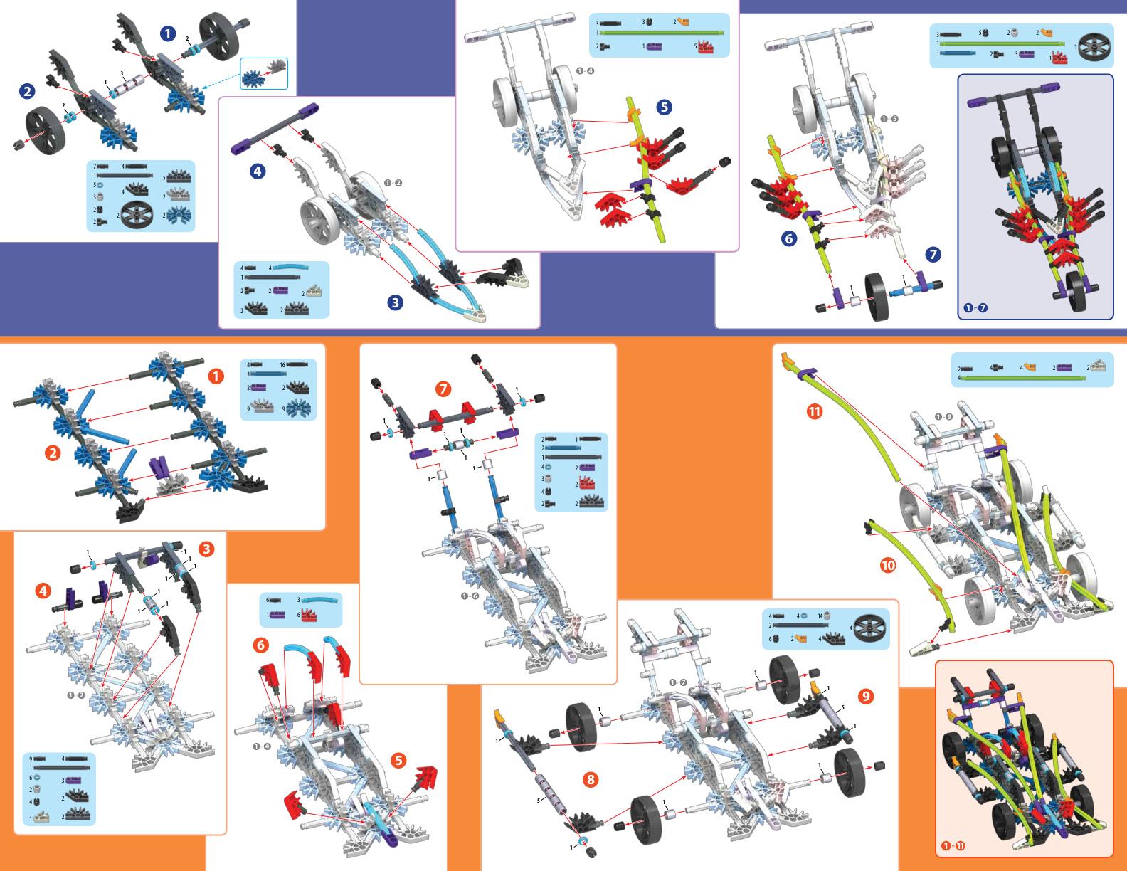 Rad Rides 15214 K'NEX manual