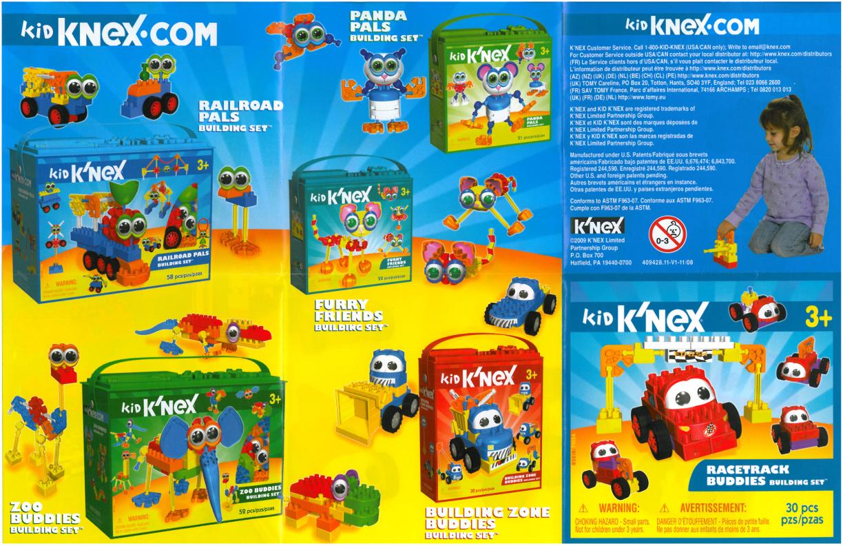 RacetrackBuddies 85218 K'NEX manual