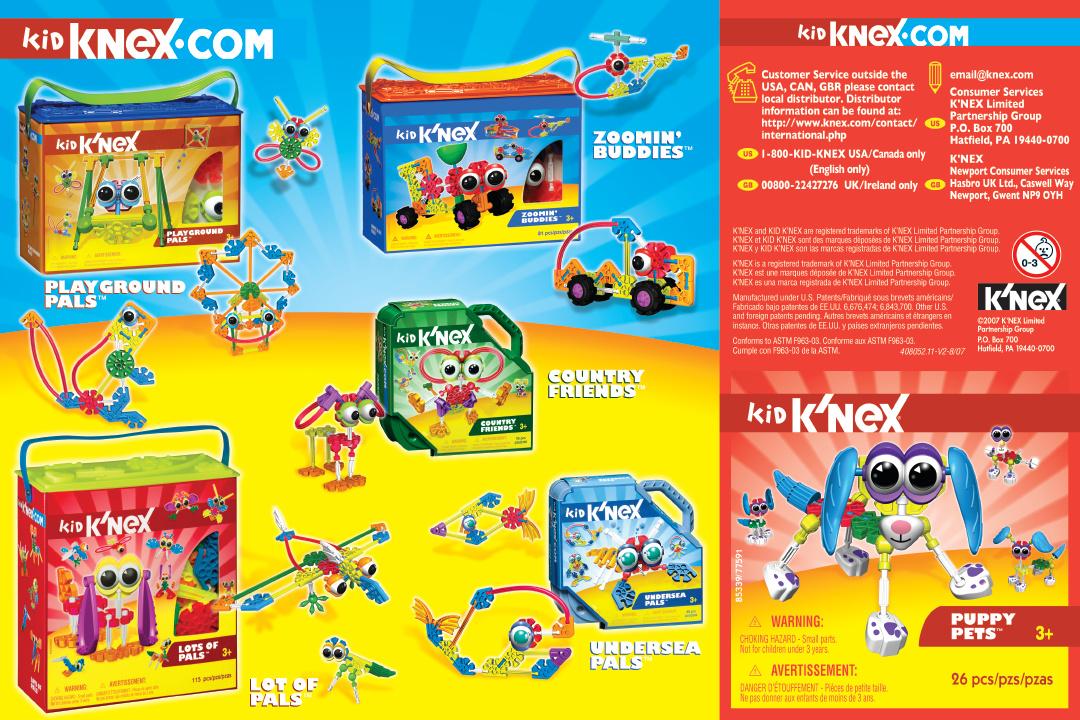 PuppyPals 85339 K'NEX manual