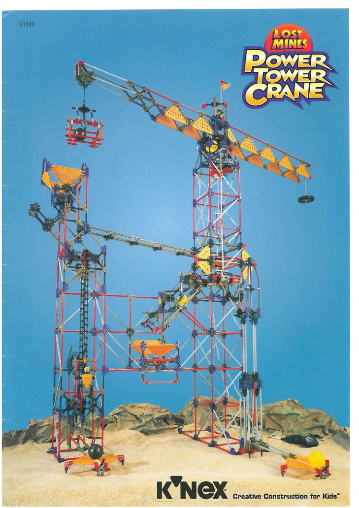 Power Tower Crane 63149 K'NEX manual