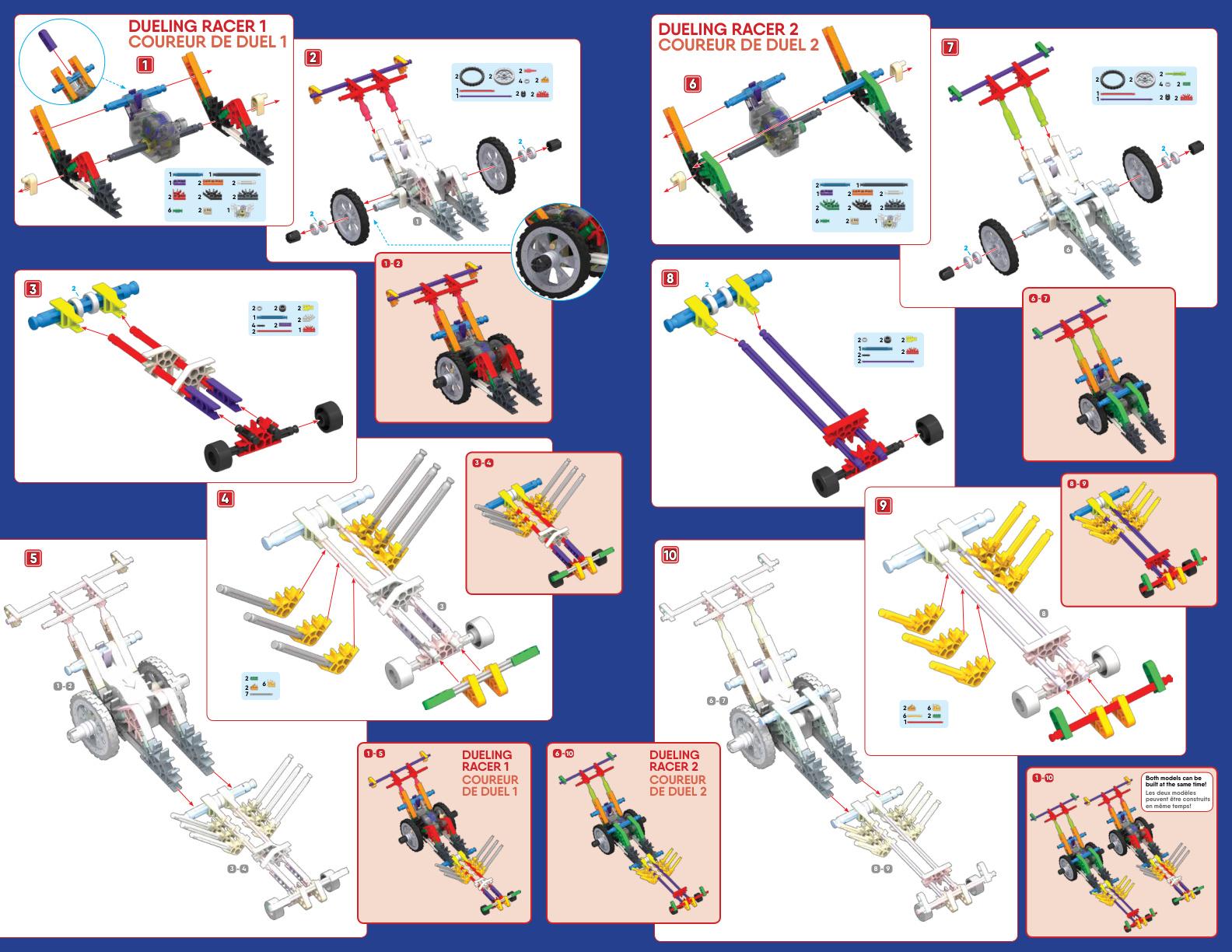 Power 26 Go Racers 33017 K'NEX manual
