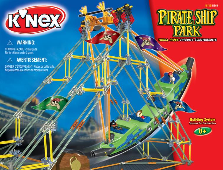 Pirate Ship Park 15139 K'NEX manual