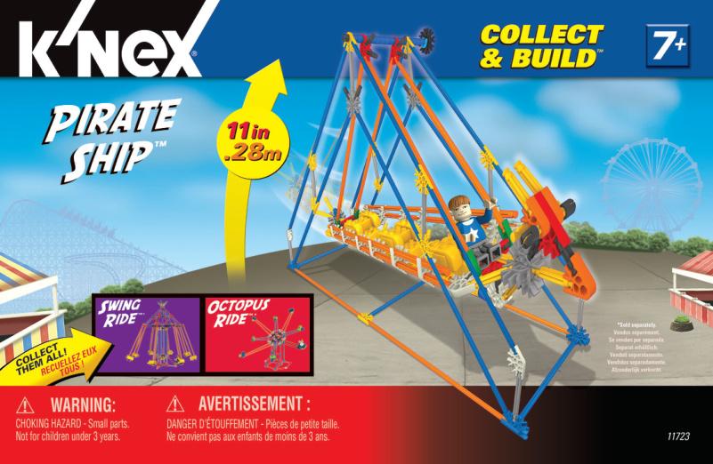 Pirate Ship 11723 K'NEX manual
