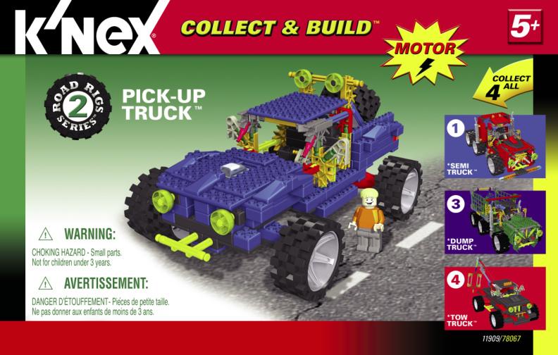 Pick Up Truck 11909 K'NEX manual