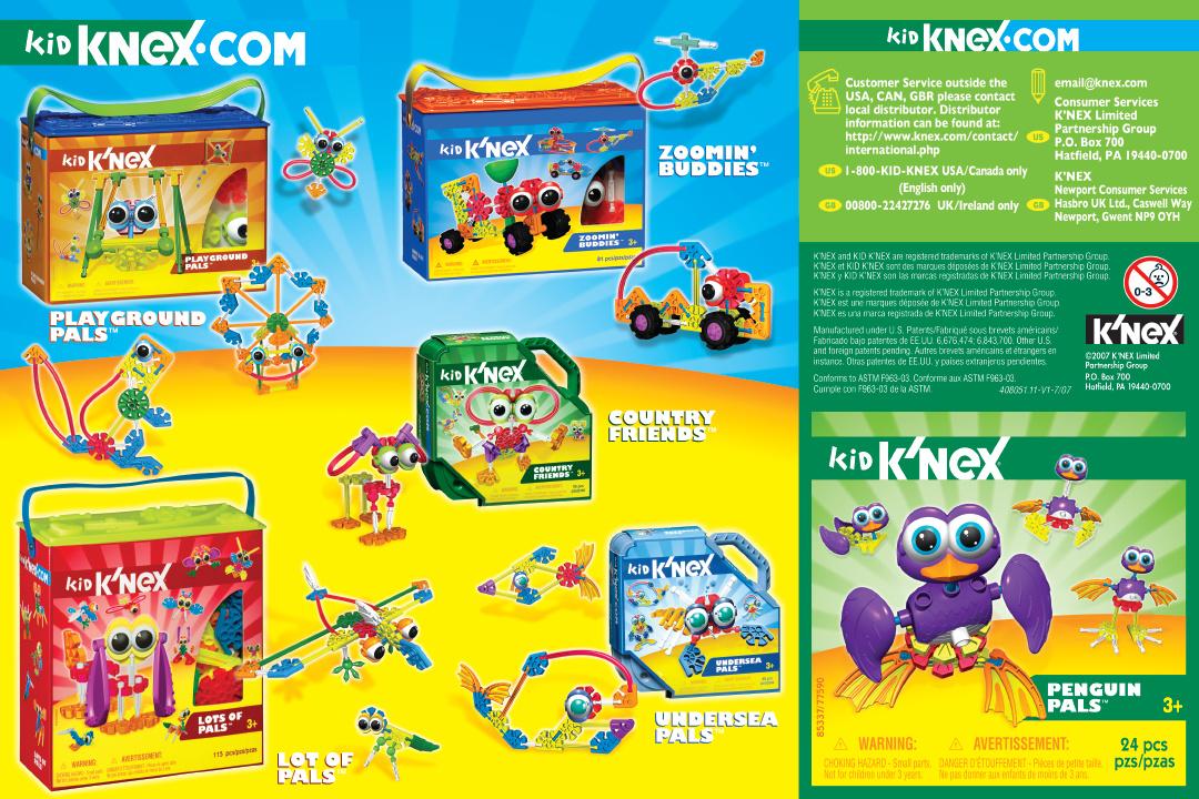 PenguinPals 85337 K'NEX manual