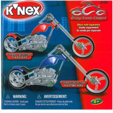 OCC Raptor Bike 50002 K'NEX manual