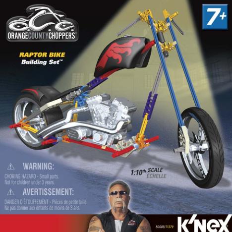OCC Raptor Bike 50005 K'NEX manual