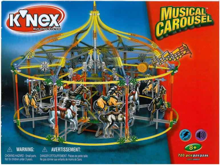Musical Carouse 13071 K'NEX manual