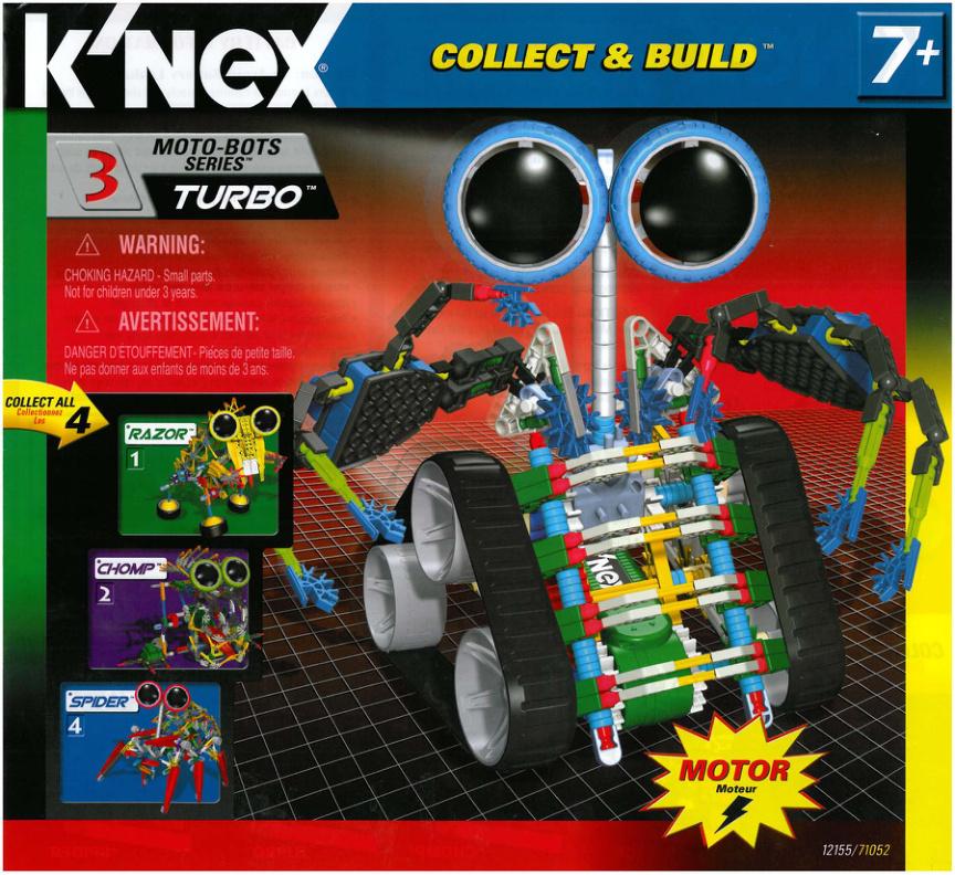 MotoBots Turbo 12155 K'NEX manual