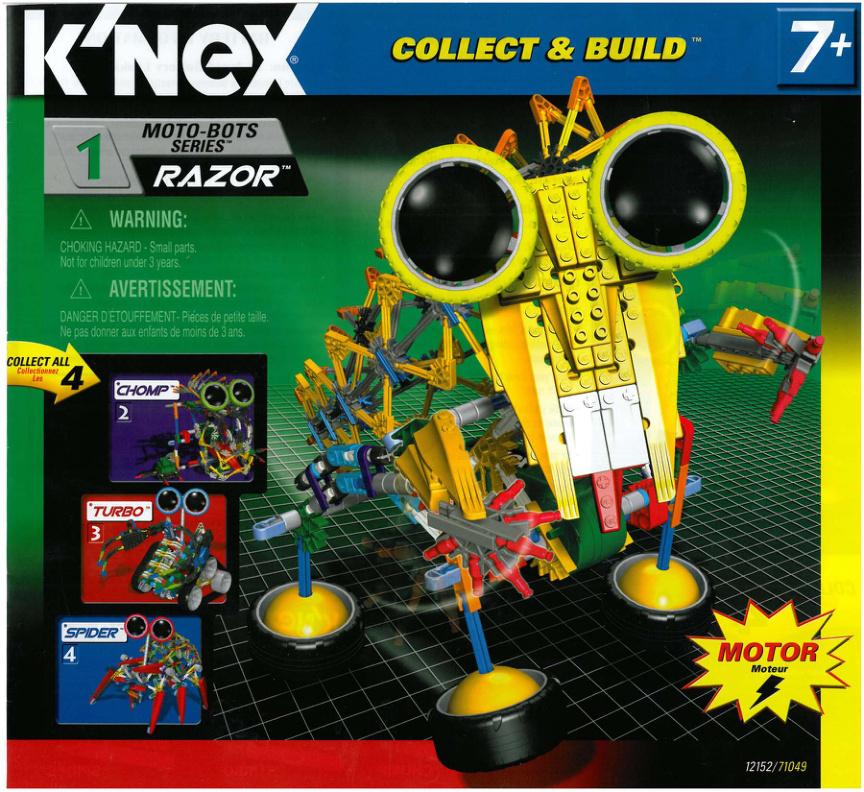 MotoBots Razor 12152 K'NEX manual